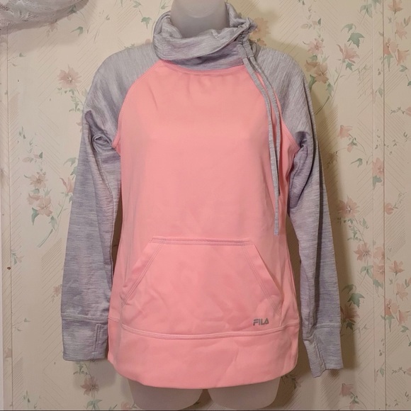 Fila Pink Turtleneck Sweatshirt - Picture 3 of 4